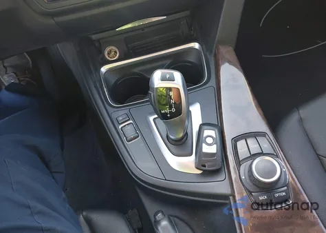 2014 BMW 320 I из США, поврежденный, VIN WBA3B1G50ENS77267